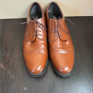 Men's Brown Leather Dress Shoes by dockers